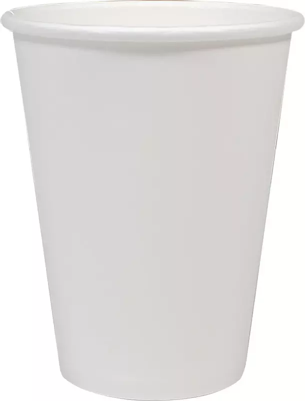 12oz Hot Paper Cups - White [1000 ct]