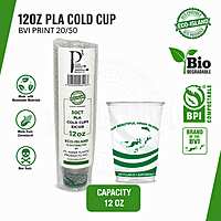 12oz Eco-Island Cold Cups BVI Print 20/50