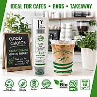 12oz Eco-Island Cold Cups BVI Print 20/50