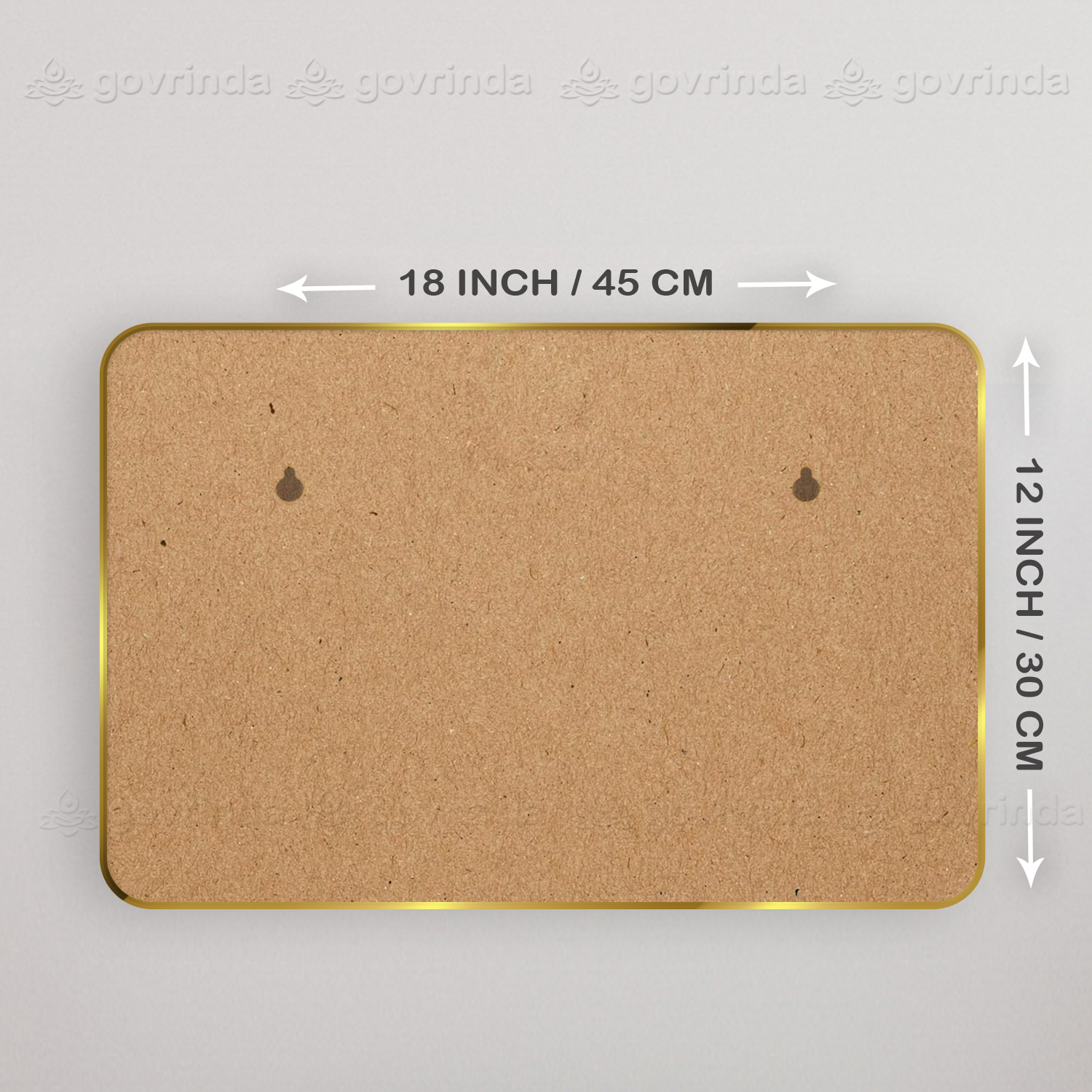 Radha Krishna Wall Painting (12x18 inch)