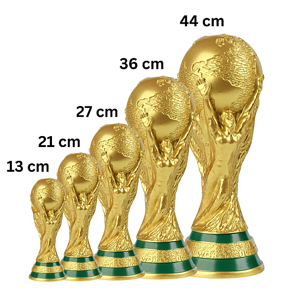 World Cup Sports Football Trophy Resin 44cm