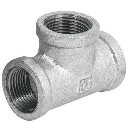 Tee sencilla, acero galvanizado, 2' - CG-706 / 48757