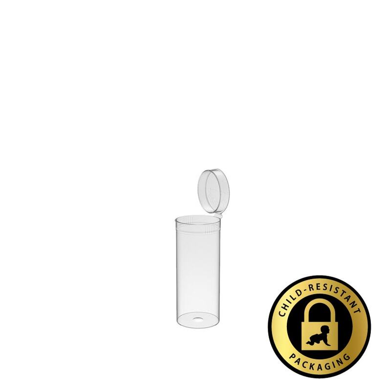 Philips Rx Pop Top Bottle - Translucent Clear - 13 dram - 315 Units
