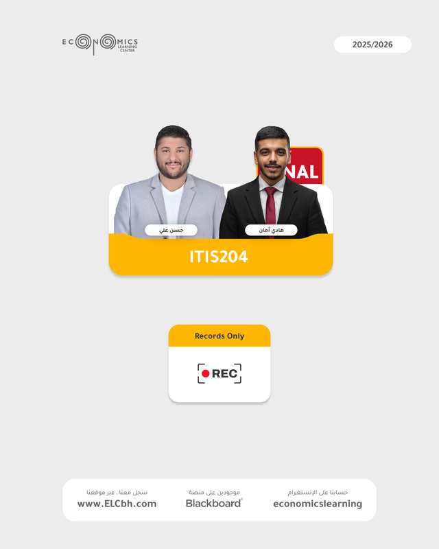 ITIS204 - Fundamentals of IT - Online - Final