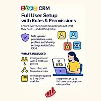 Zoho CRM: Full User Setup with Roles & Permissions
