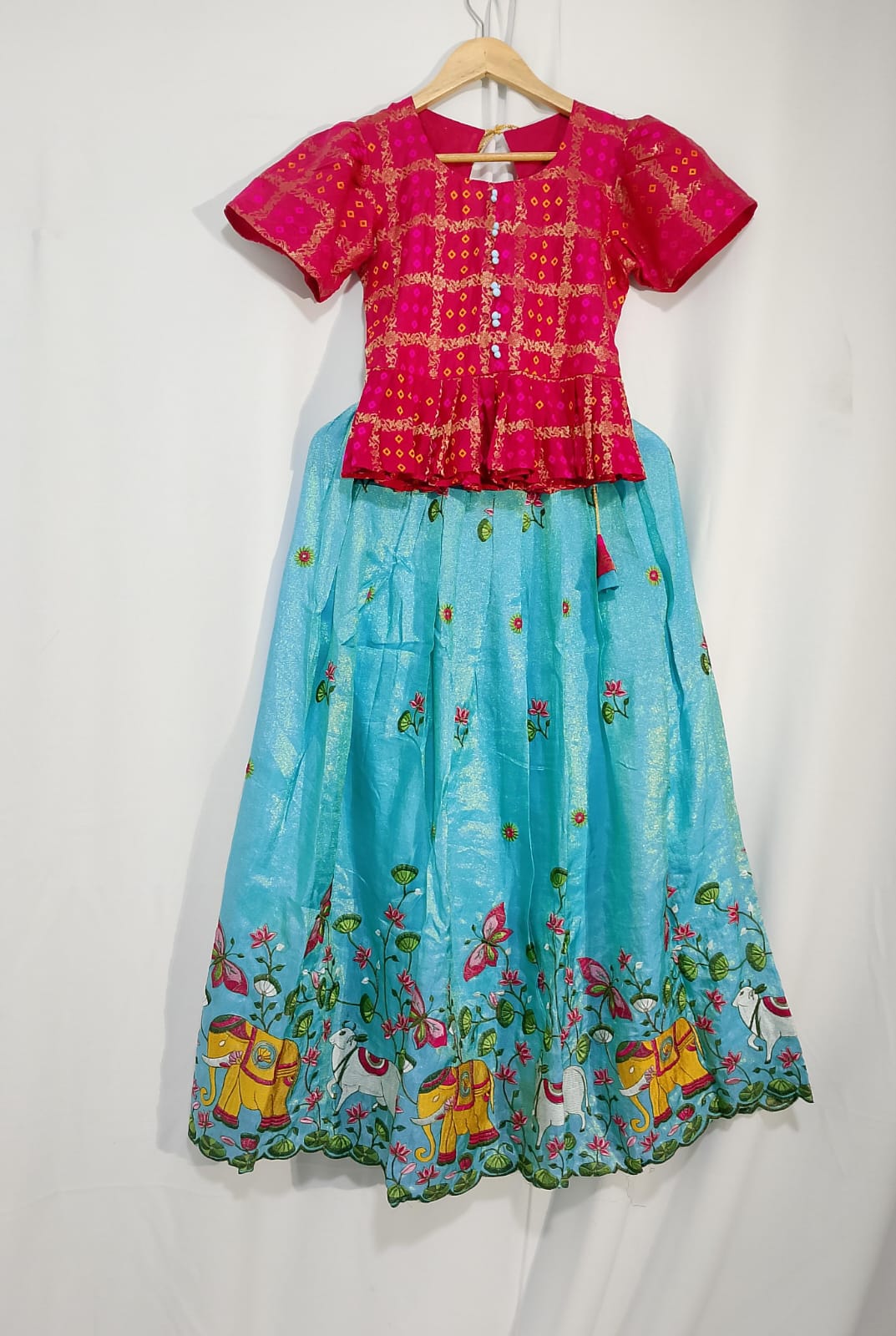 K92: Ready To Ship Beautiful Kids Lehenga Set