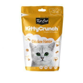 Kit Cat Kitty Crunch Chicken Flavor (60g) Cat Treat Kit Cat Kitty Crunch Chicken Flavor (60g) Cat Treat