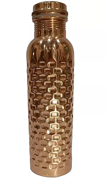 Jointless screw capped copper bottle 950ML 13