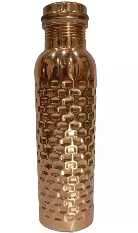 Jointless screw capped copper bottle 950ML 13