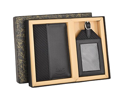 AWS PASSPORT HOLDER & LUGGAGE TAG SET