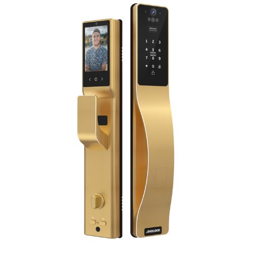 Smart Push-Pull Lock - Space Alloy Edition