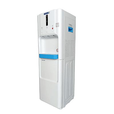 Side look of Blue Star Water Dispenser Bwd3fmrua with Cooling Cabinet