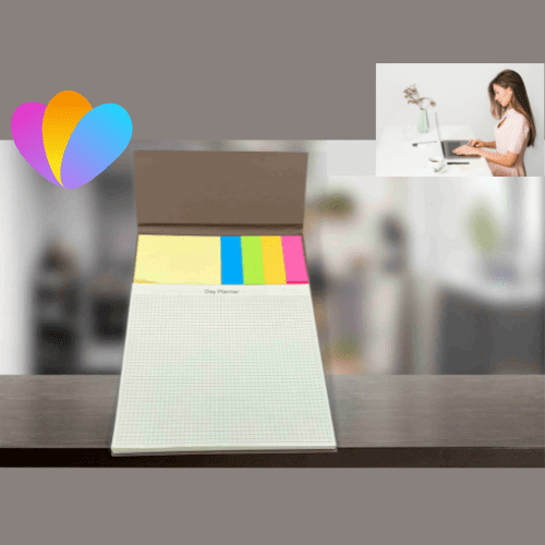 Planner with sticky notes big Planner with sticky notes big