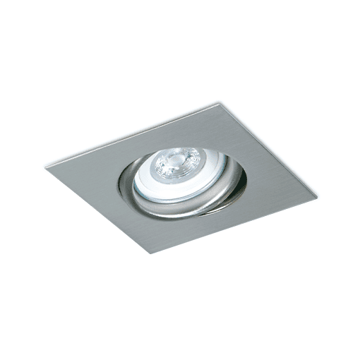 Spot embutir 100x100 Móvil 1L Dicroico blanco