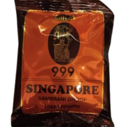 Mitra Brand 999 Singapore Loban/Sambrani Powder (20 pouchesx50g each)  1Kg Box