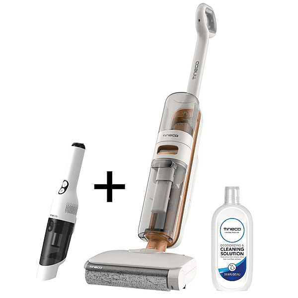 Tineco iFLOOR Y2 Plus + Go Mini Handheld Vacuum – BUNDLE DEAL