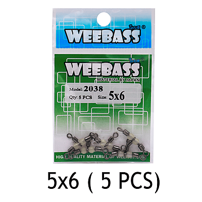 WEEBASS ลูกหมุน - รุ่น PK 2038 , 5x6 ( 5 PCS)