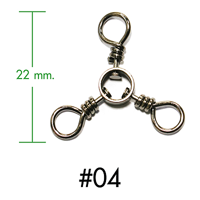 WEEBASS ลูกหมุน - รุ่น PK 1717-B , 04 (8PCS)