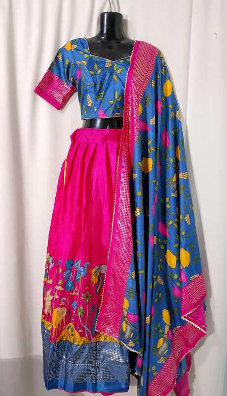 D101: Ready To Ship Beautiful Patola Lehenga Set