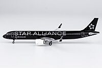 Air New Zealand A321 neostar alliance black