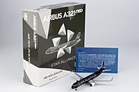 Air New Zealand A321 neostar alliance black
