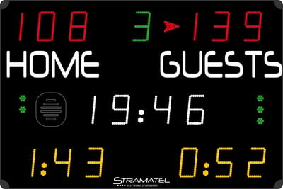 Stramatel "452 MB 7000" scoreboard Stramatel "452 MB 7000" scoreboard