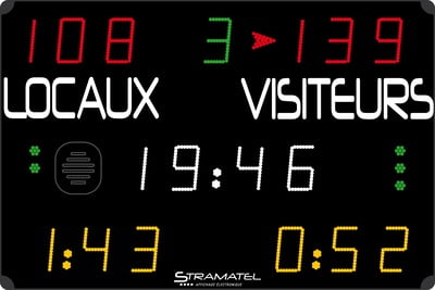 Stramatel "452 MB 7000" scoreboard Stramatel "452 MB 7000" scoreboard
