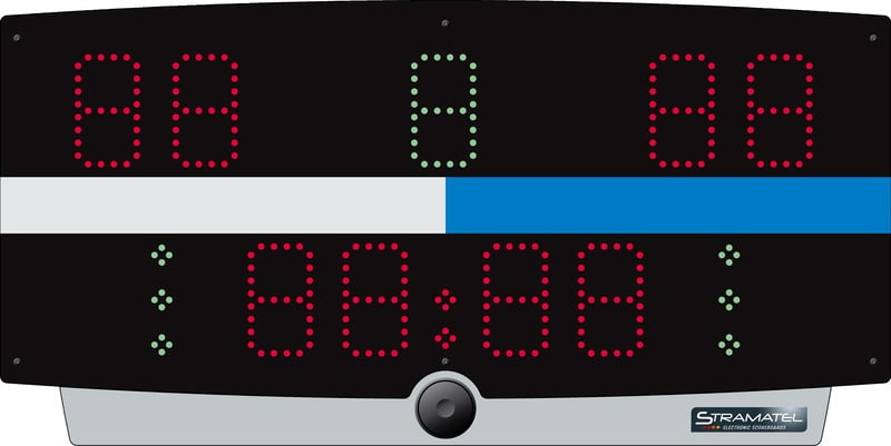 Stramatel "W-Top" Water Polo Scoreboard