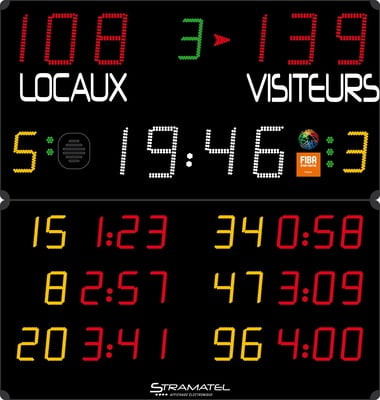 Stramatel "452 MB 3004" Scoreboard