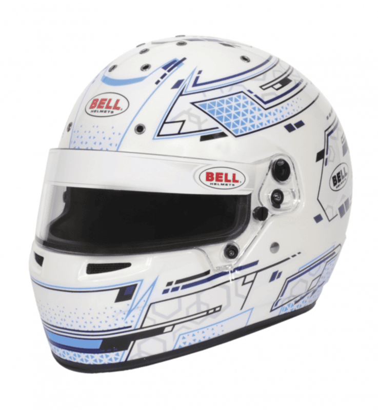 Helmet BELL RS7-K-S/Stamina White/Blue