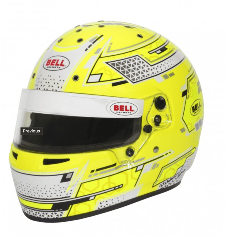 Helmet BELL RS7-K-M/Stamina Yellow