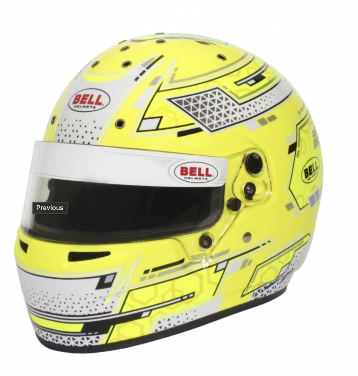 Helmet BELL RS7-K-XL/Stamina Yellow
