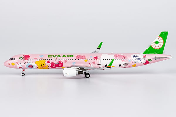 Eva Airways A321-200/w HELLO KITTY Pinky Jet - Sanrio Characters
