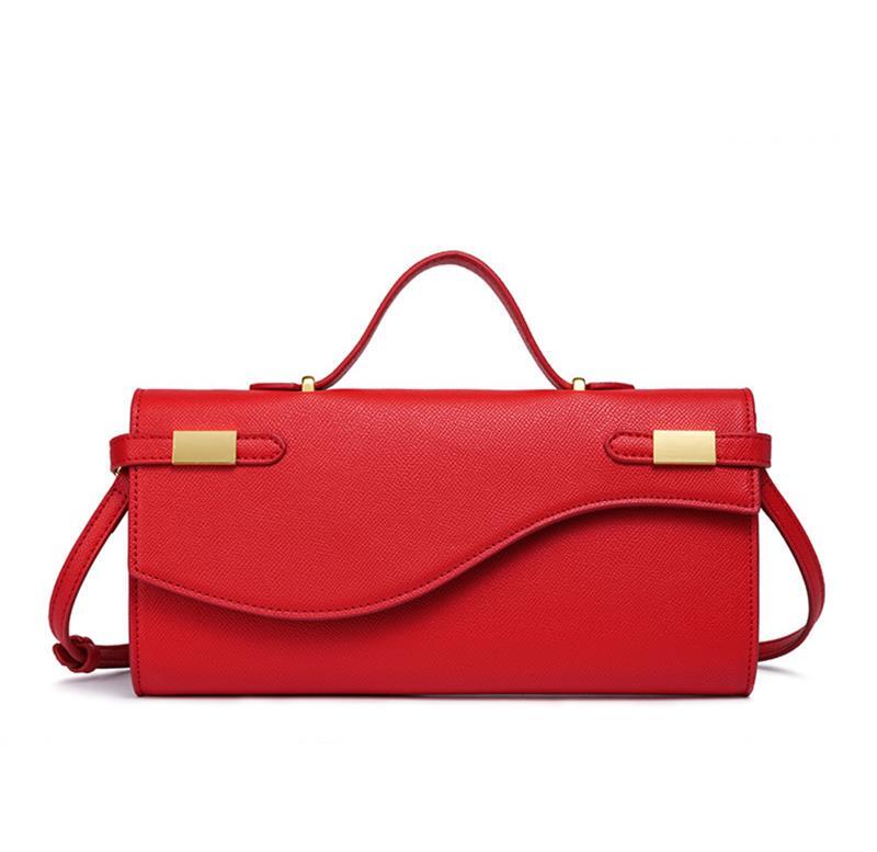 PALM PRINT KELLY CLUTCH BAG