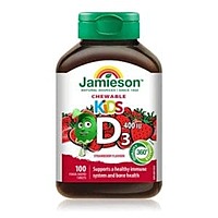 Jamieson Kids Chewable D3 4001U Tablets 100S