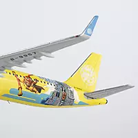 Juneyao Airlines A321-200/w Legoland Shanghai Resort