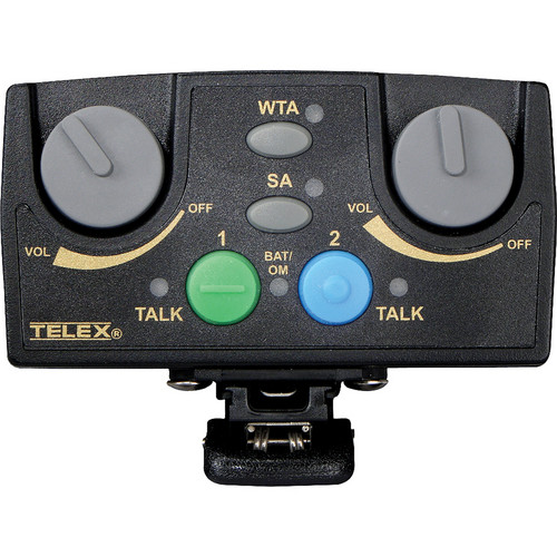 RTS TR-82N-FE UHF beltpack, 2ch, band FE, 4M headset RTS TR-82N-FE UHF beltpack, 2ch, band FE, 4M headset
