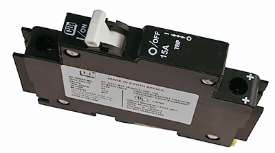 15A DC Din Rail Mount Breaker - 15A