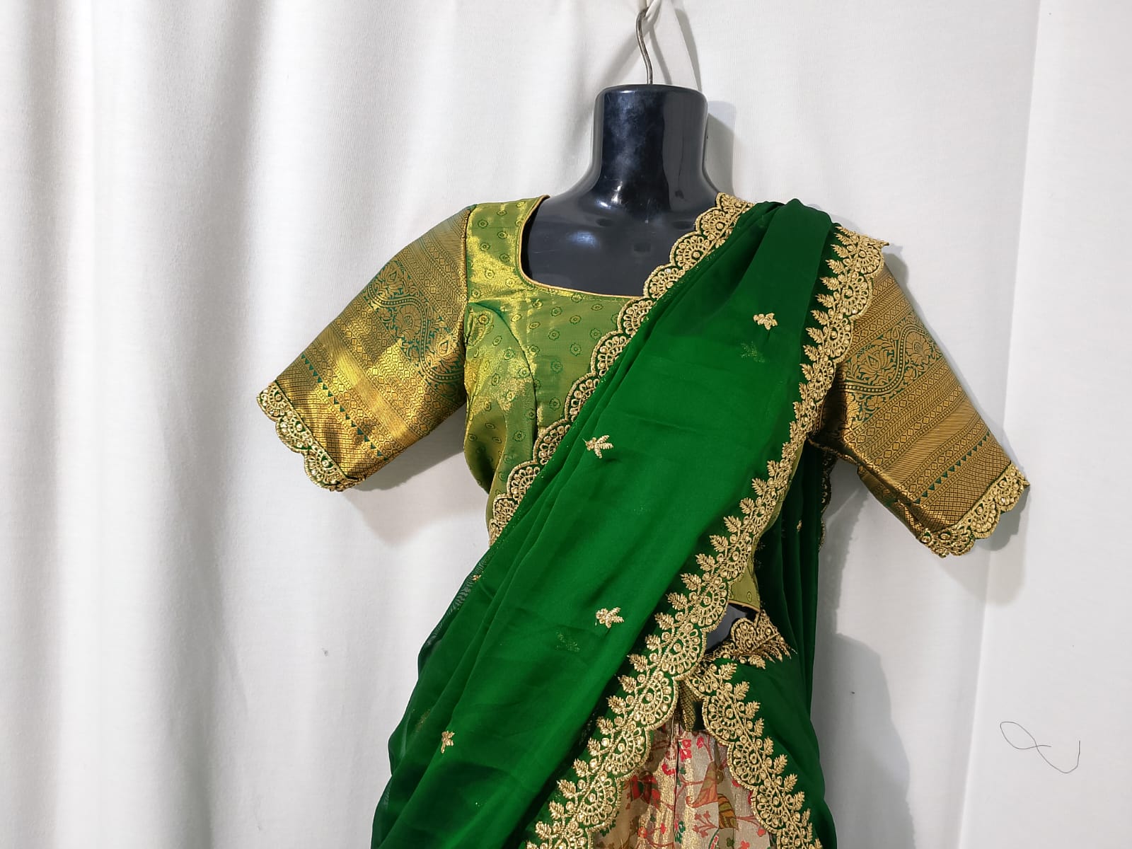 C217: Ready To Ship Beautiful Soft Silk Lehenga Set