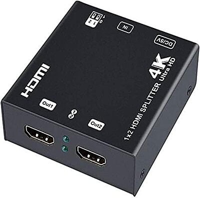 HDMI Splitter 1 in 2 Out 4K HDMI Splitter 1 in 2 Out 4K