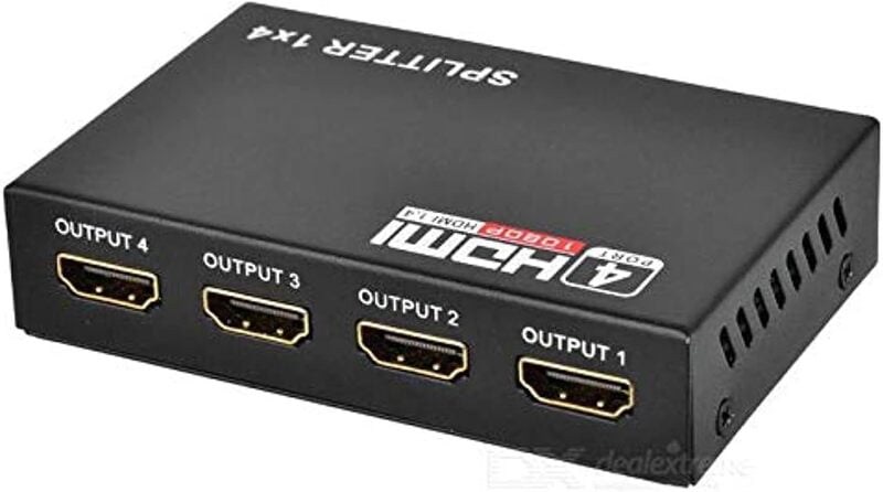 HDMI Splitter 1080P - 4 Ports Outputs HDMI Splitter 1080P - 4 Ports Outputs