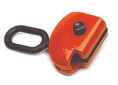 Swivel pull clamp Art. 135 with changeable jaws