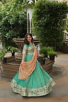 P66: Beautiful Paithani Silk Lehenga Sets