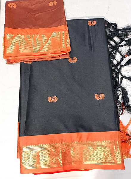 J399: Ready To Ship Beautiful Paithani Saree With Unstitched Blouse