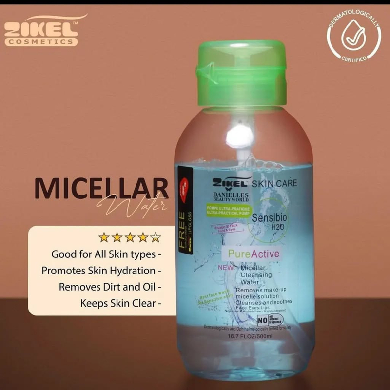 Zikel xDanielle Micellar Water.