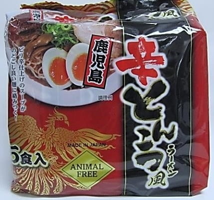 Higashimaru Kara Kagoshima Ramen 5p_3/6/13.7 oz