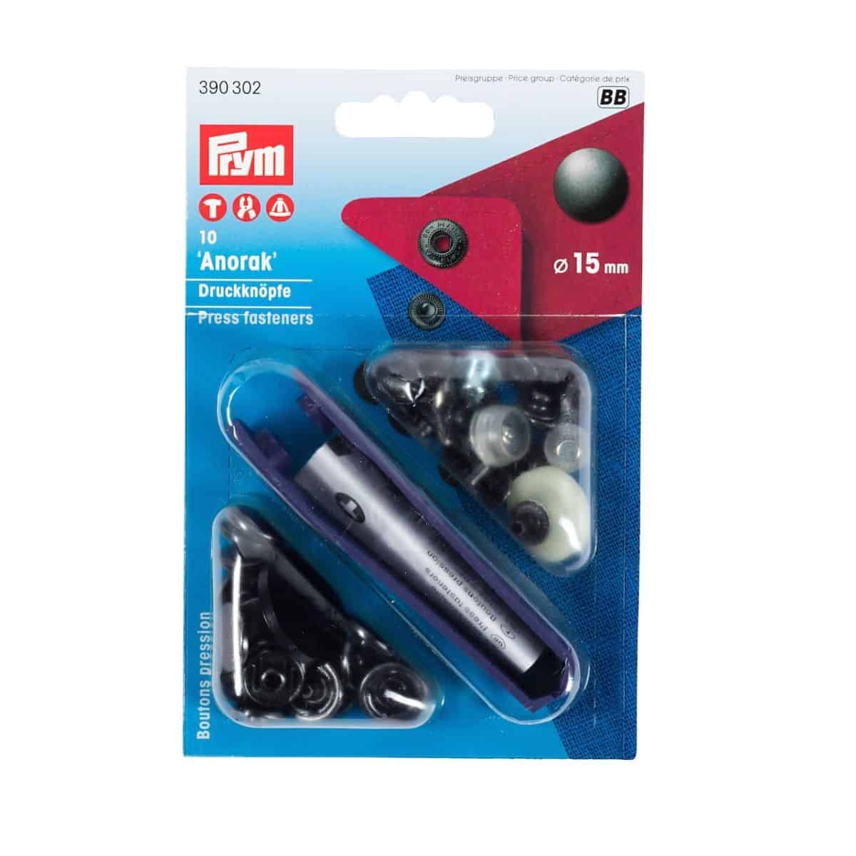 Bottoni da Ribadire Prym Anorak 15 MM