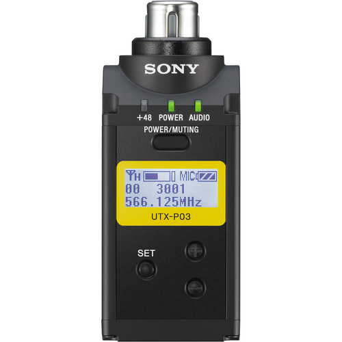 UTX-P03( UWP-D XLR plug-on transmitter