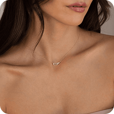 Dainty Gold  Link Necklace