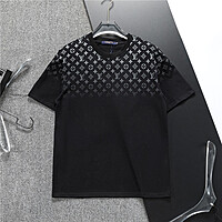 Playera Louis Vuitton Monograma Superior Tonos Oscuros